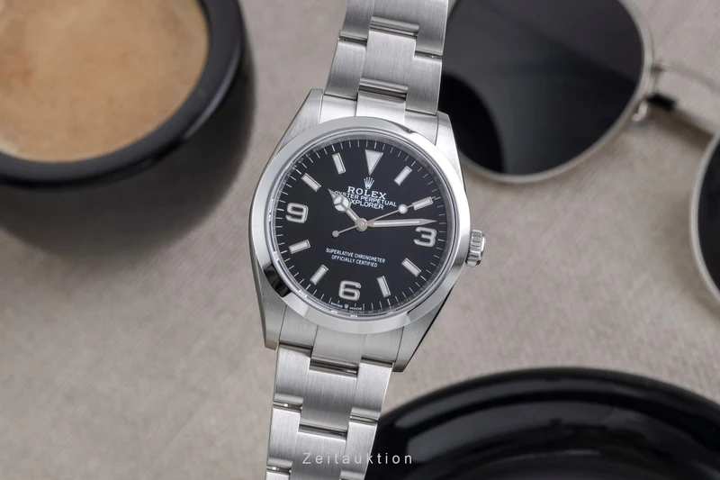 Rolex Explorer steel automatic men's watch 124270 [2600333]