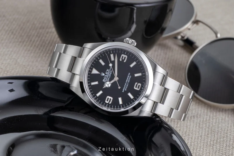 Rolex Explorer steel automatic men's watch 124270 [2600333]