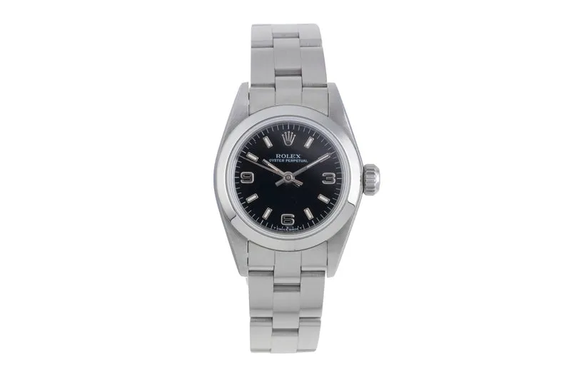 Rolex Oyster Perpetual steel automatic women's watch 67180 [2507464]
