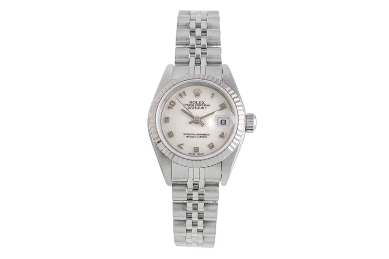 Rolex Lady Datejust steel / white gold automatic women's watch 79174 [2600287]