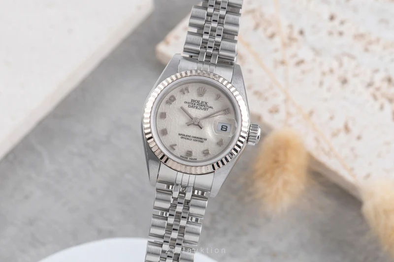 Rolex Lady Datejust steel / white gold automatic women's watch 79174 [2600287]