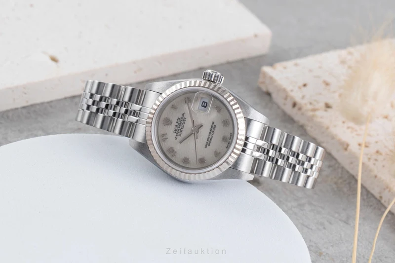 Rolex Lady Datejust steel / white gold automatic women's watch 79174 [2600287]