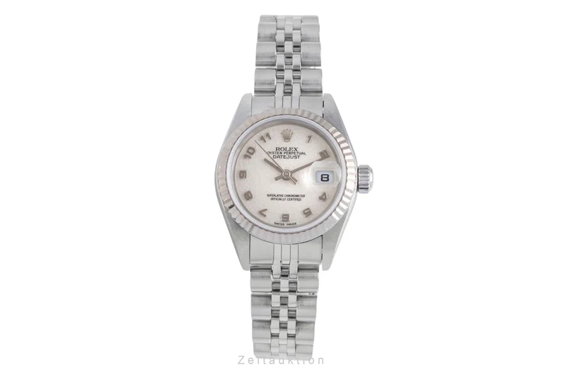 Rolex Lady Datejust steel / white gold automatic women's watch 79174 [2600287]