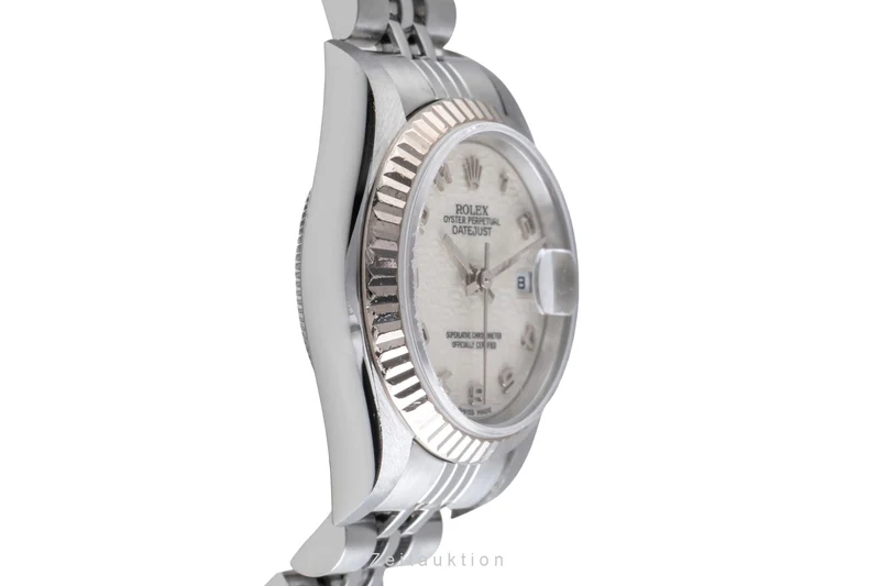 Rolex Lady Datejust steel / white gold automatic women's watch 79174 [2600287]