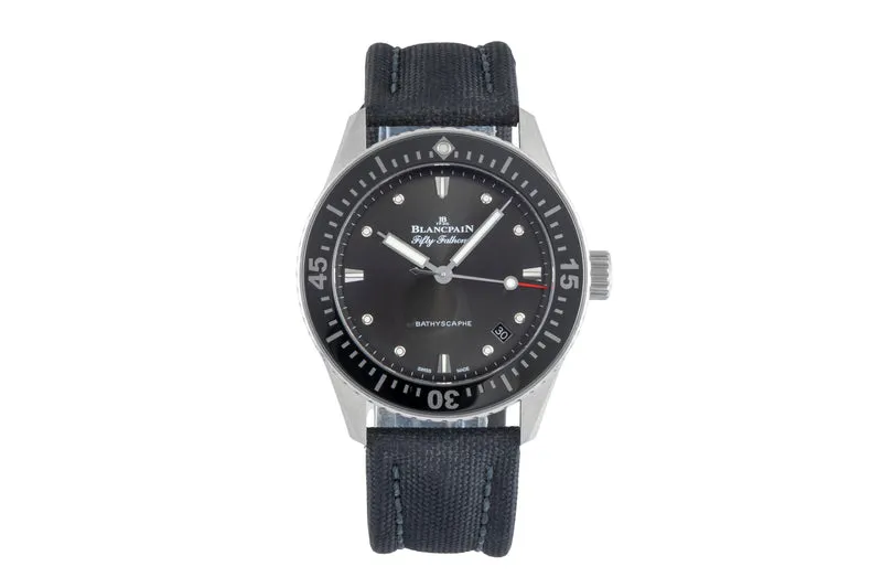 Blancpain Fifty Fathoms steel automatic men's watch 5100B 1110 B52A LP: 11000EUR [2600072]