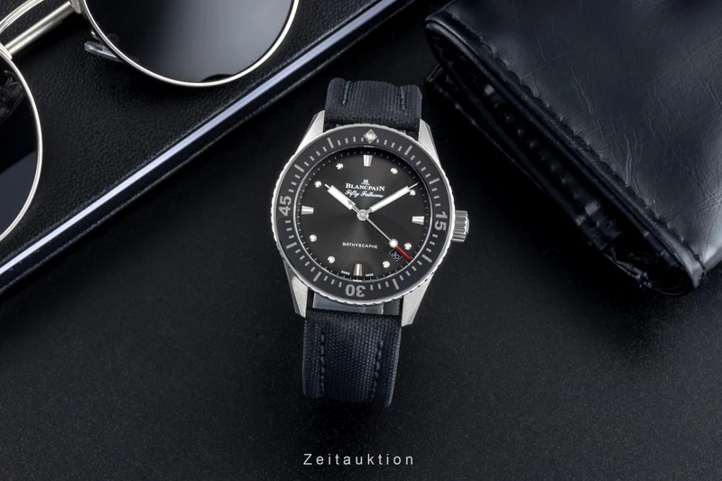 Blancpain Fifty Fathoms steel automatic men's watch 5100B 1110 B52A LP: 11000EUR [2600072]