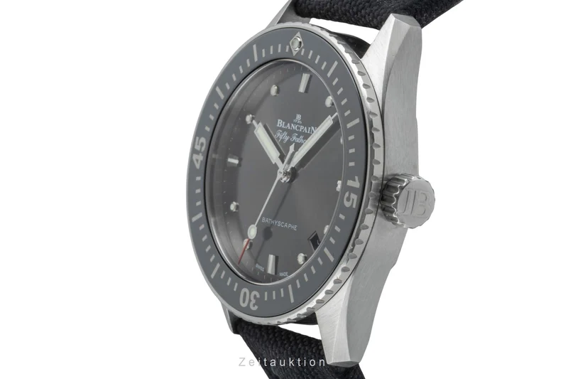 Blancpain Fifty Fathoms steel automatic men's watch 5100B 1110 B52A LP: 11000EUR [2600072]