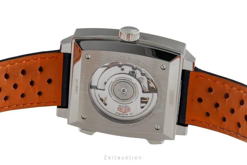 Tag Heuer Monaco chronograph steel automatic men's watch CAW211R.FC6401 LP: 8050EUR [2600043]