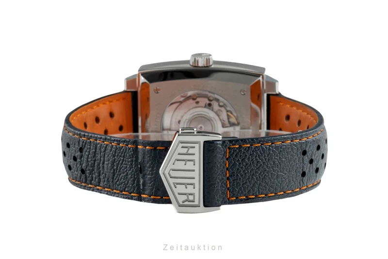 Tag Heuer Monaco chronograph steel automatic men's watch CAW211R.FC6401 LP: 8050EUR [2600043]