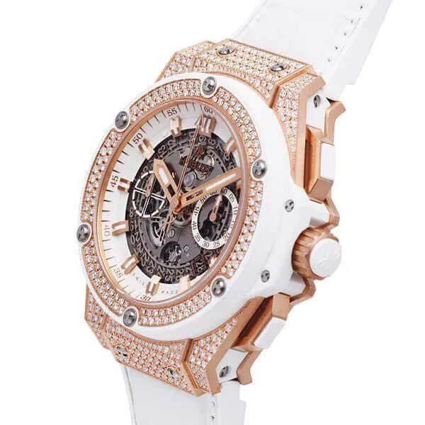 Hublot King Power Unico 701.OE.0128.GR.1704 King Gold White Diamond Pavé