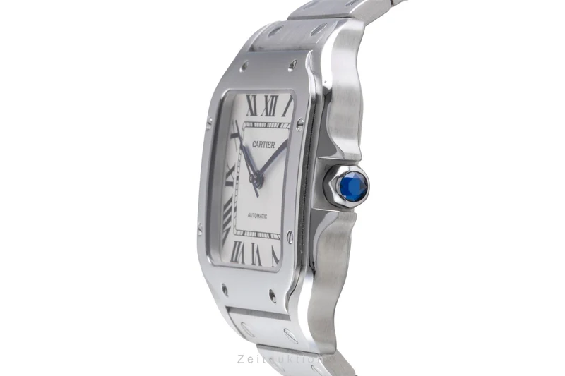Cartier Santos steel automatic men's watch WSSA0010 LP: 8850EUR [2506868]