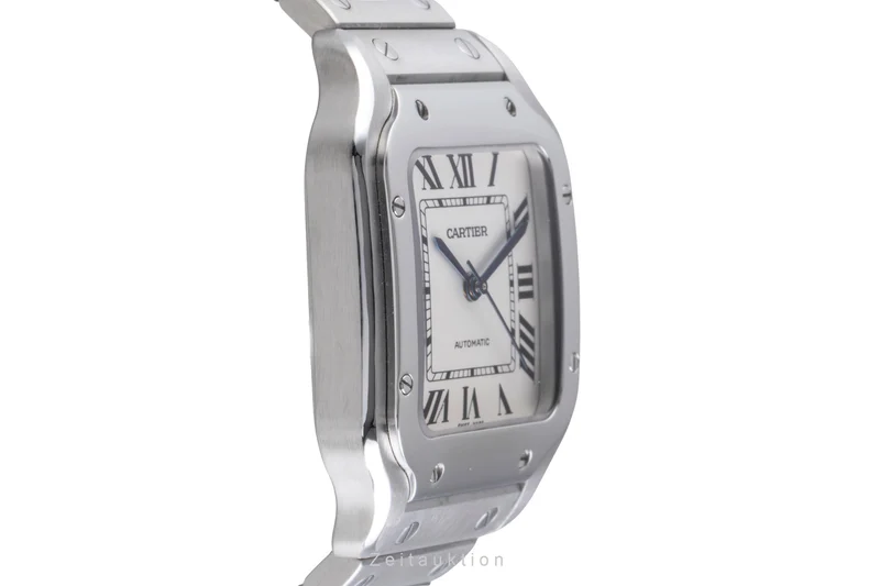 Cartier Santos steel automatic men's watch WSSA0010 LP: 8850EUR [2506868]