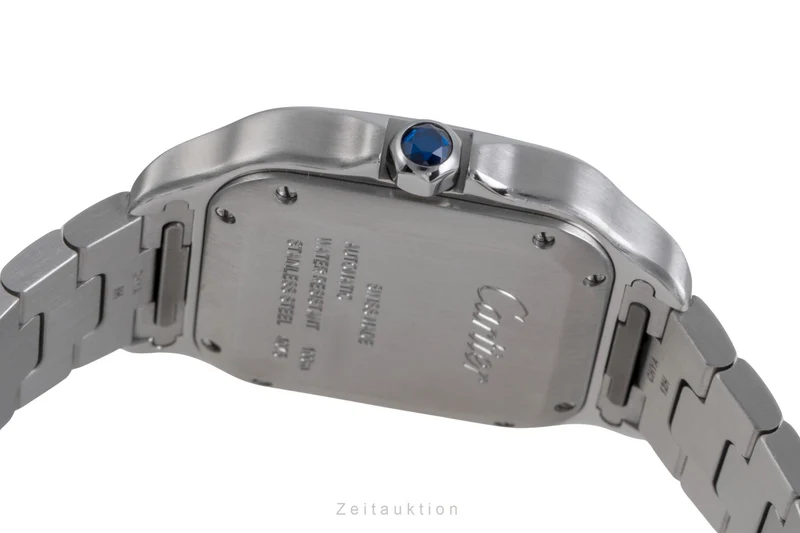 Cartier Santos steel automatic men's watch WSSA0010 LP: 8850EUR [2506868]