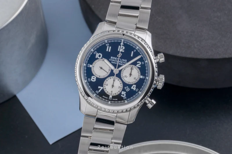 Breitling Navitimer chronograph steel automatic men's watch AB0117 [2506906]