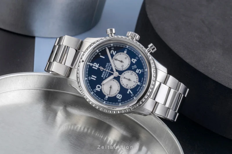 Breitling Navitimer chronograph steel automatic men's watch AB0117 [2506906]