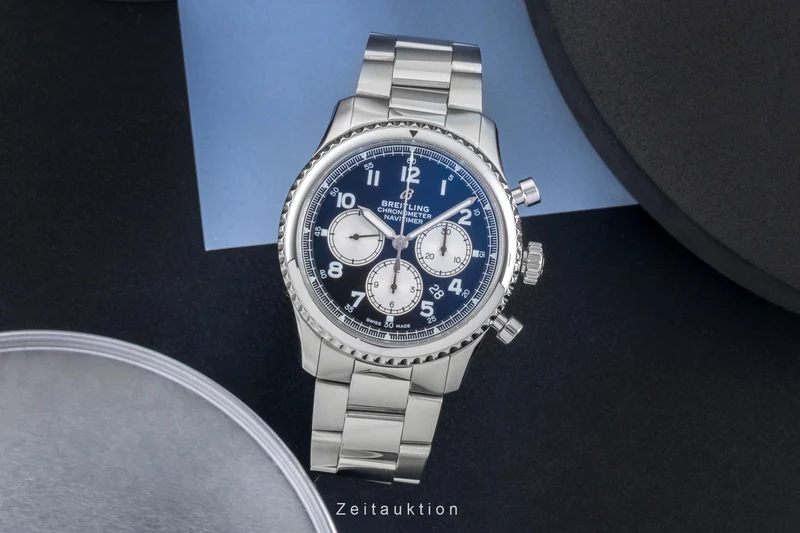 Breitling Navitimer chronograph steel automatic men's watch AB0117 [2506906]