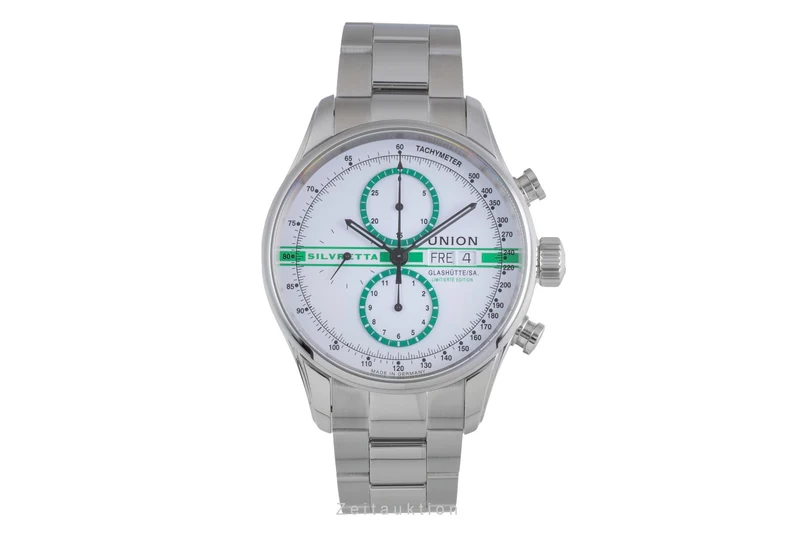 Union Glashütte Viro chronograph steel automatic men's watch D011.414.16.010.09 Limited [2600256]