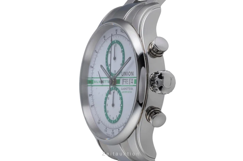 Union Glashütte Viro chronograph steel automatic men's watch D011.414.16.010.09 Limited [2600256]