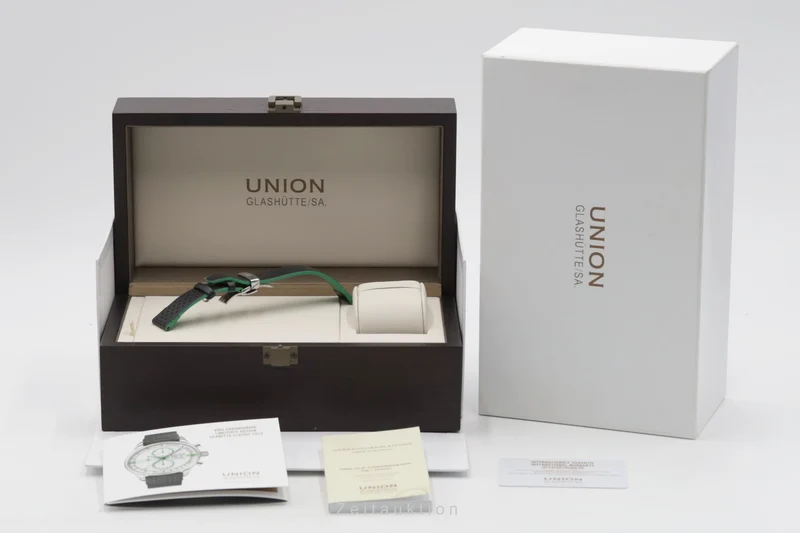 Union Glashütte Viro chronograph steel automatic men's watch D011.414.16.010.09 Limited [2600256]