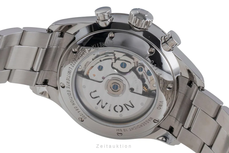 Union Glashütte Viro chronograph steel automatic men's watch D011.414.16.010.09 Limited [2600256]