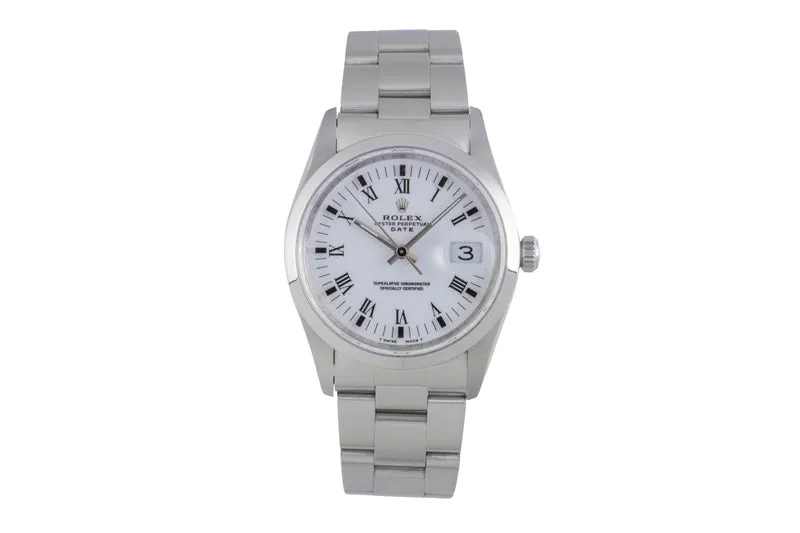 Rolex Date steel automatic men's watch 15200 [2600024]