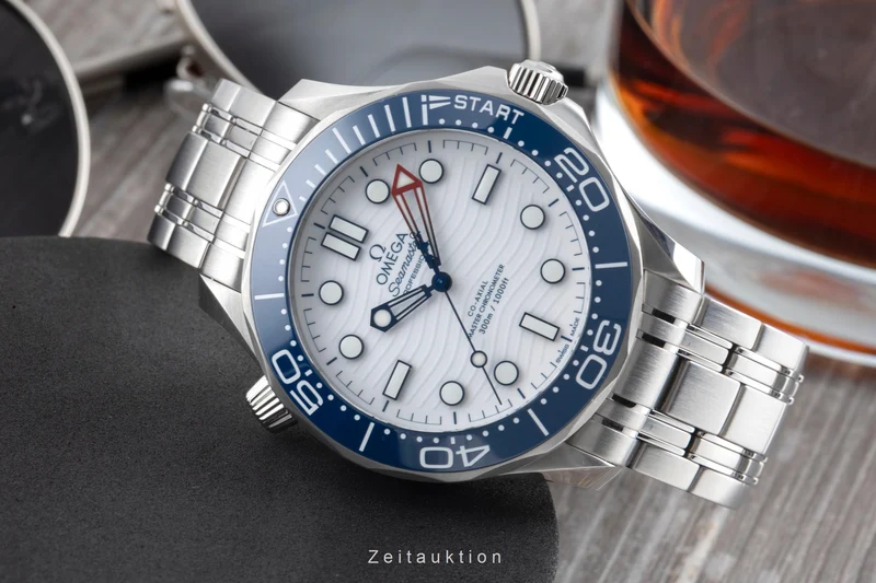 Omega Seamaster steel automatic men's watch 210.30.42.20.04.002 LP: 7100EUR [2507421]