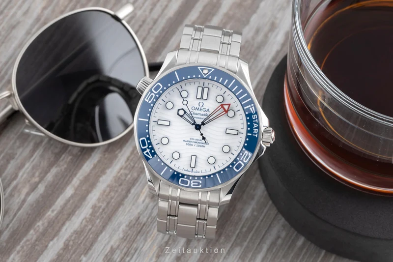 Omega Seamaster steel automatic men's watch 210.30.42.20.04.002 LP: 7100EUR [2507421]
