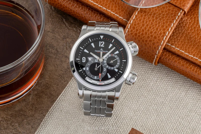 Jaeger LeCoultre Master Chronograph steel automatic men's watch Q1718170 ,146.8.83/1 [2506244]