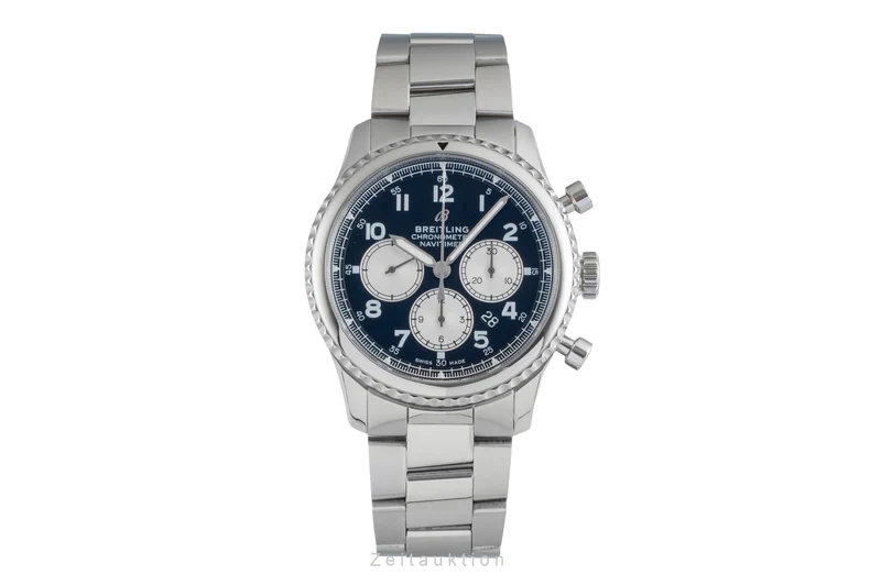 Breitling Navitimer chronograph steel automatic men's watch AB0117 [2507081]