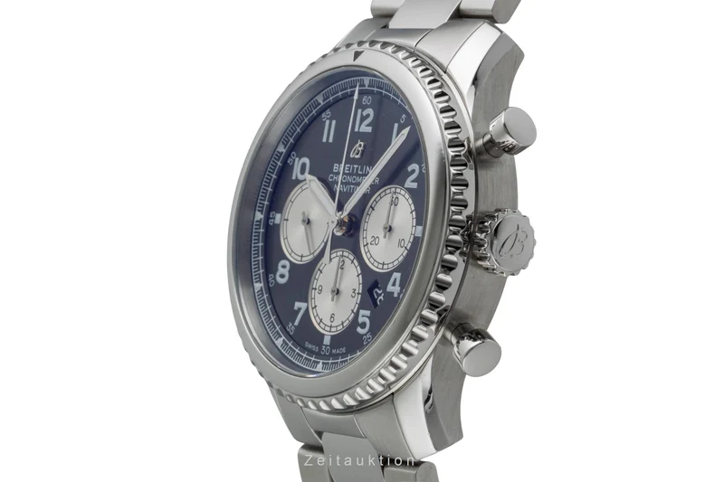 Breitling Navitimer chronograph steel automatic men's watch AB0117 [2507081]