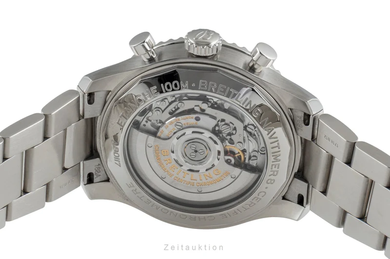 Breitling Navitimer chronograph steel automatic men's watch AB0117 [2507081]