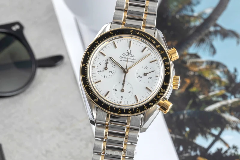 Omega Speedmaster chronograph steel / gold automatic men's watch 3310.20.00 [2506611]