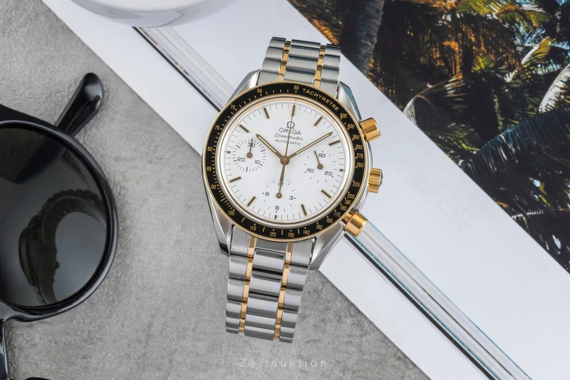 Omega Speedmaster chronograph steel / gold automatic men's watch 3310.20.00 [2506611]