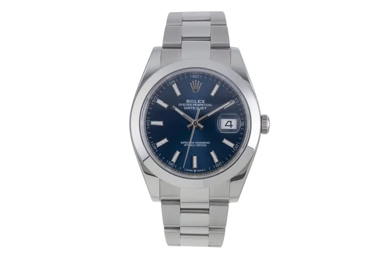 Rolex Datejust steel automatic men's watch 126300 [2507481]