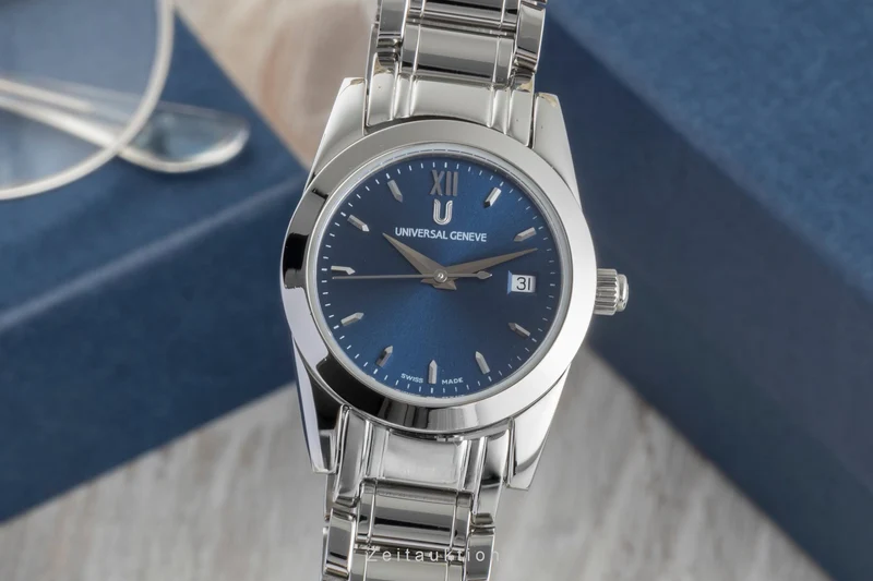 Universal Geneve steel quartz women's watch 818.610 [2600038]