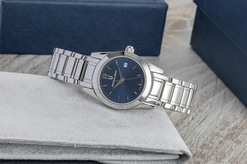 Universal Geneve steel quartz women's watch 818.610 [2600038]