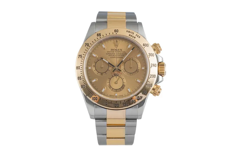 Rolex Daytona chronograph steel / gold automatic men's watch 116523 [2507188]