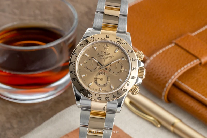 Rolex Daytona chronograph steel / gold automatic men's watch 116523 [2507188]