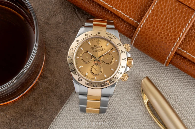 Rolex Daytona chronograph steel / gold automatic men's watch 116523 [2507188]