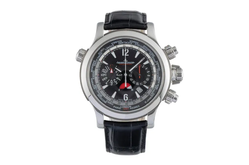 Jaeger LeCoultre Master Compressor chronograph steel / titanium automatic men's watch 150.8.22 [2600297]
