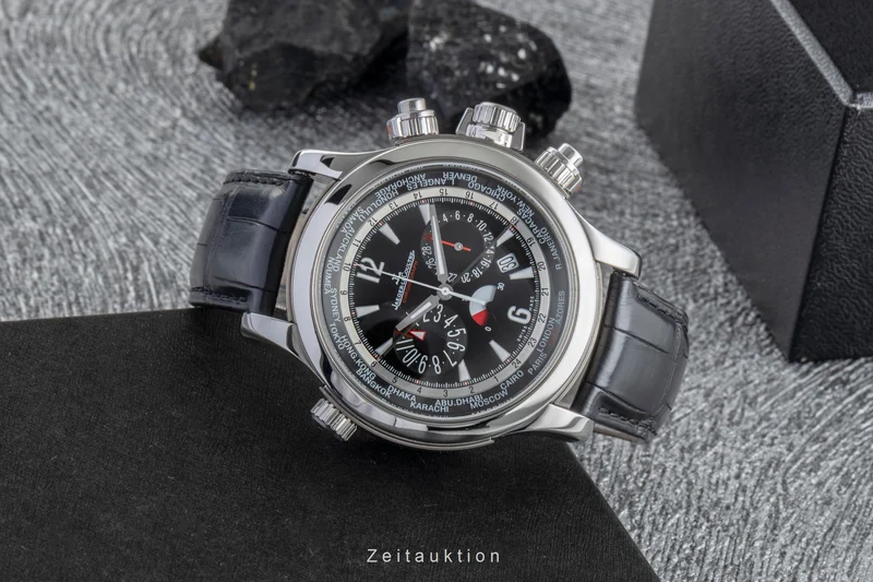 Jaeger LeCoultre Master Compressor chronograph steel / titanium automatic men's watch 150.8.22 [2600297]