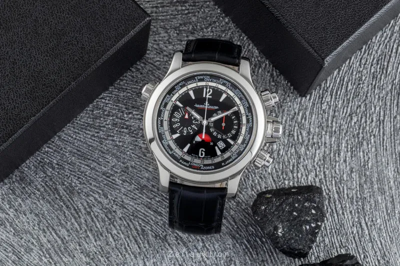 Jaeger LeCoultre Master Compressor chronograph steel / titanium automatic men's watch 150.8.22 [2600297]