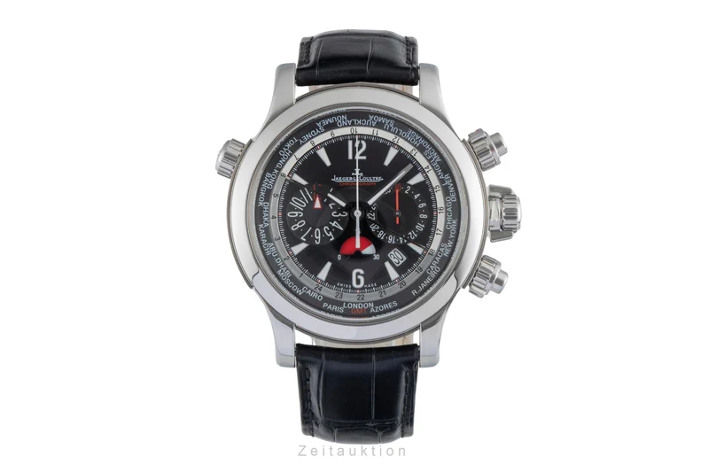 Jaeger LeCoultre Master Compressor chronograph steel / titanium automatic men's watch 150.8.22 [2600297]