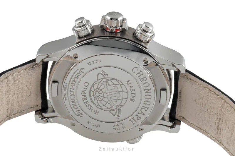 Jaeger LeCoultre Master Compressor chronograph steel / titanium automatic men's watch 150.8.22 [2600297]