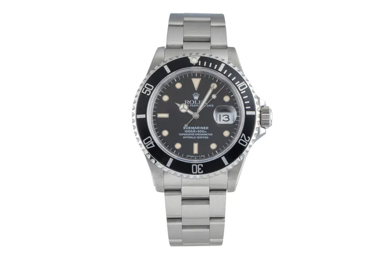 Rolex Submariner steel automatic men's watch 16610 [2507080]
