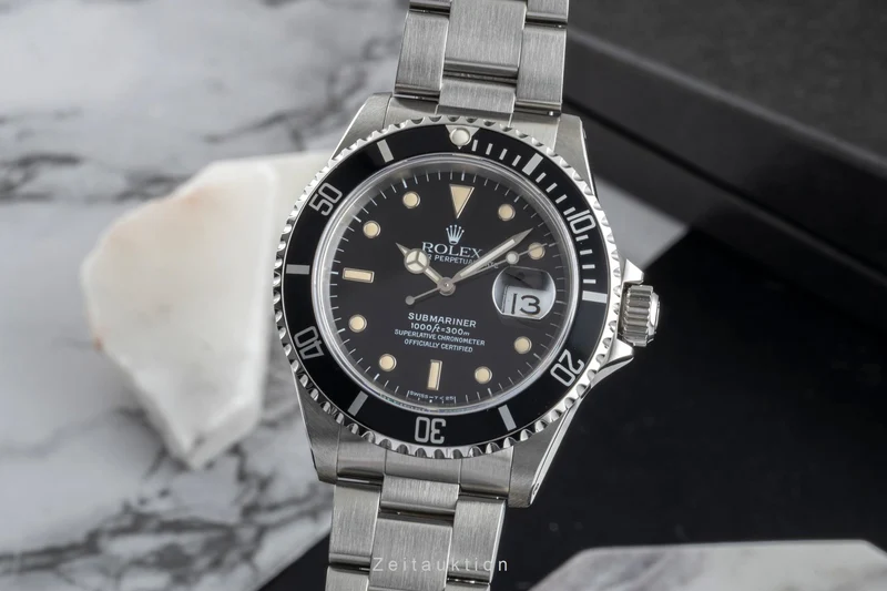 Rolex Submariner steel automatic men's watch 16610 [2507080]