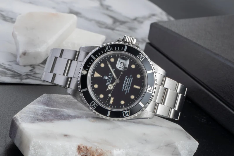 Rolex Submariner steel automatic men's watch 16610 [2507080]