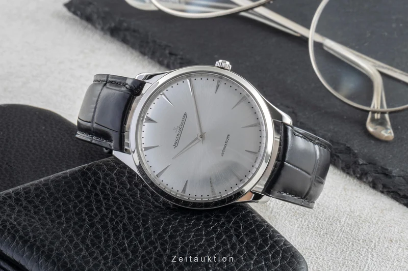 Jaeger LeCoultre Master Ultra Thin steel automatic men's watch Q1338421 , 170.8.37 [2600197]