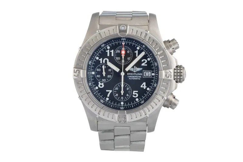 Breitling Avenger chronograph titanium automatic men's watch E13360 [2507521]