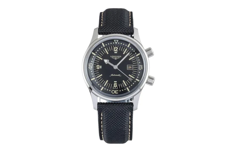 Longines Legend Diver steel automatic men's watch L3.374.4.50.0 LP: 2550EUR [2506068]